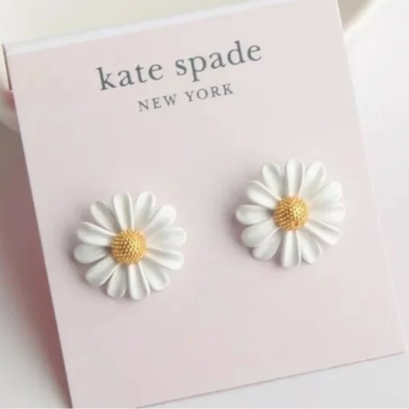 KATE SPADE NEW YORK ♠️ daisy stud earrings 🌼 - Picture 3 of 7